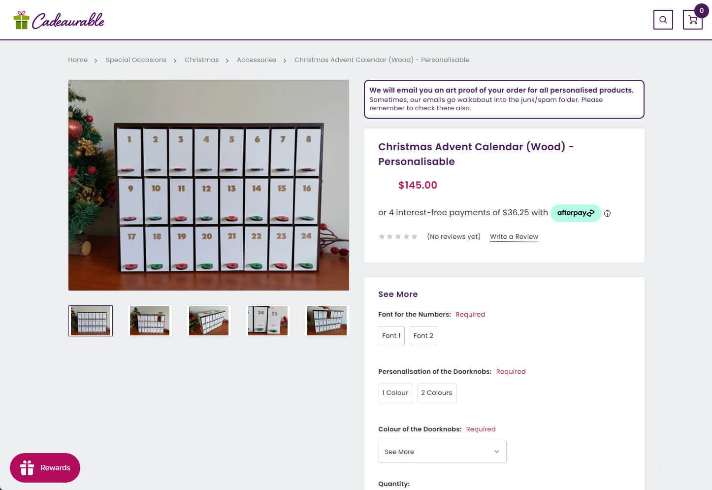 A product page that asks the right questions in the right order screenshot 1