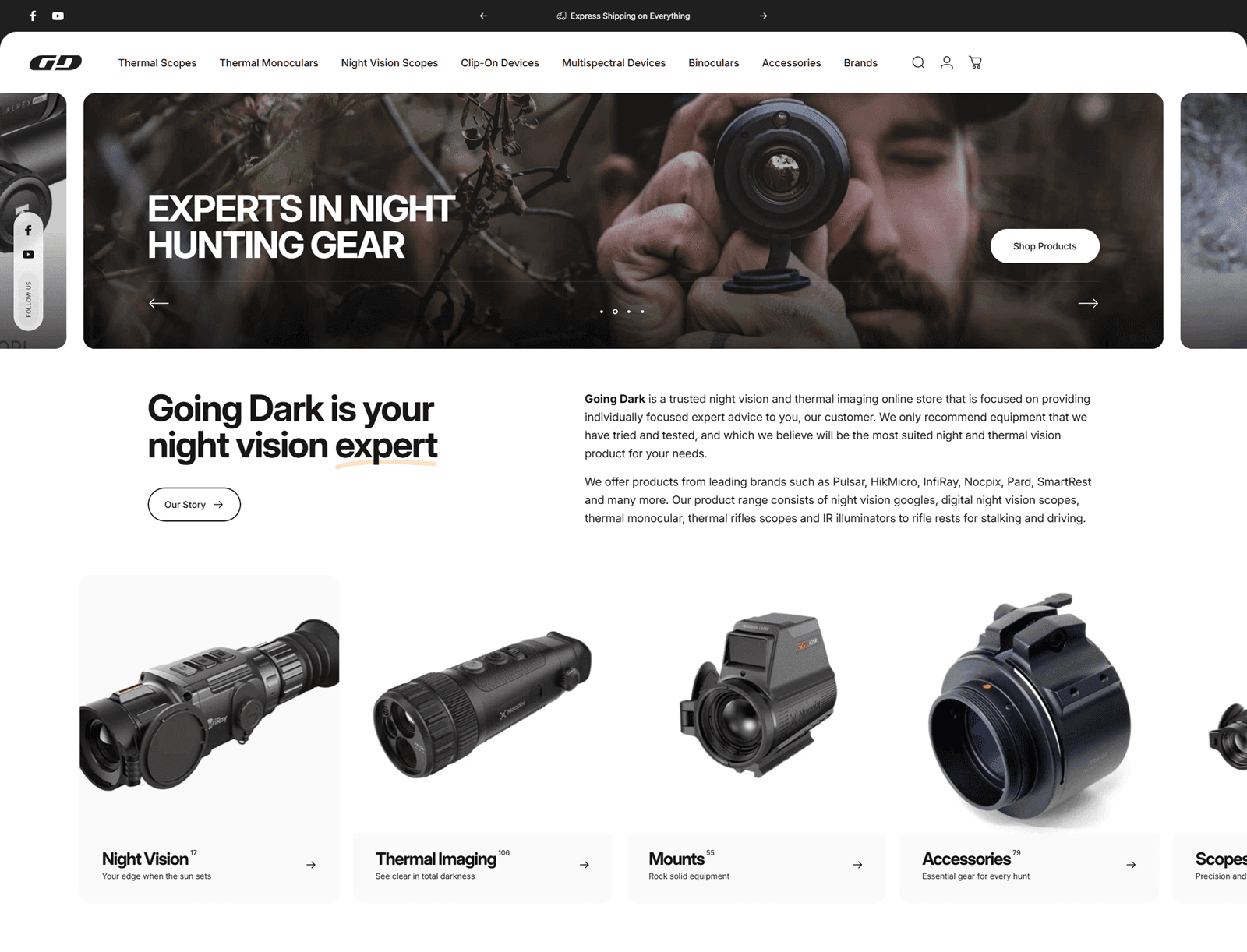 A Homepage That Leads With Expertise, Not the Sale screenshot 1