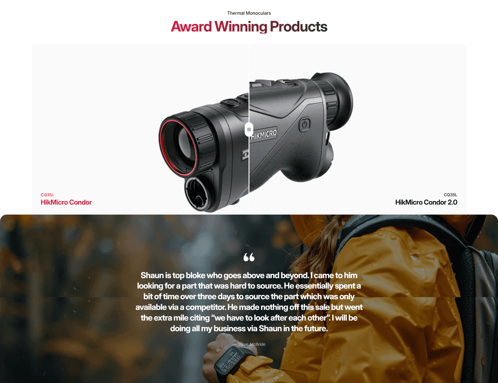 Product Pages Built for Serious Comparison screenshot 1