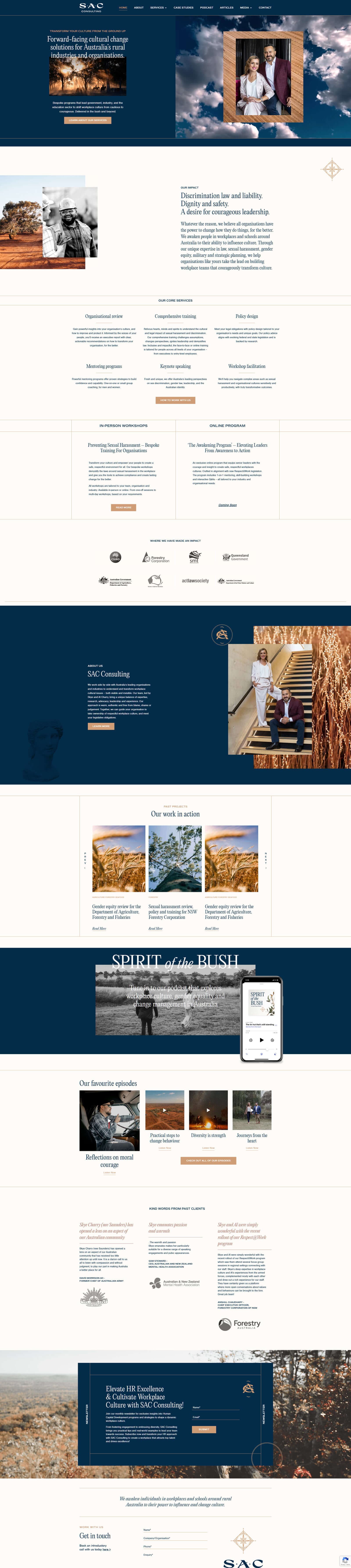 SAC Consulting project showcase