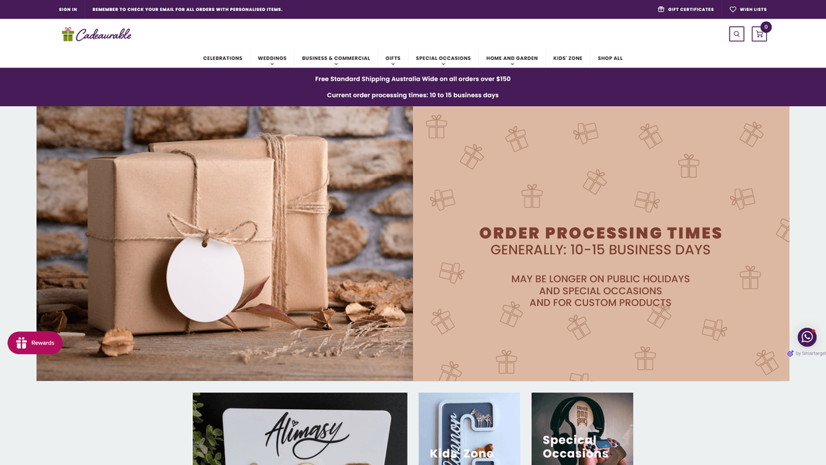 Cadeaurable branding by RAVENCI