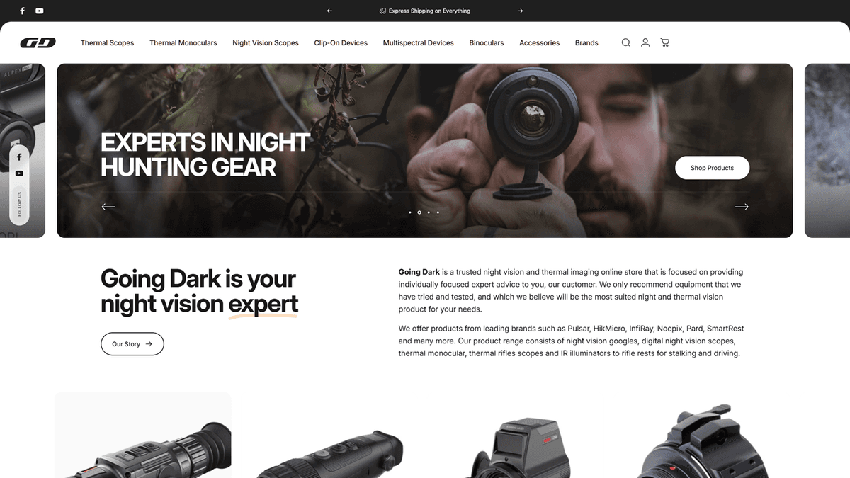 GoingDark — RAVENCI retainer client