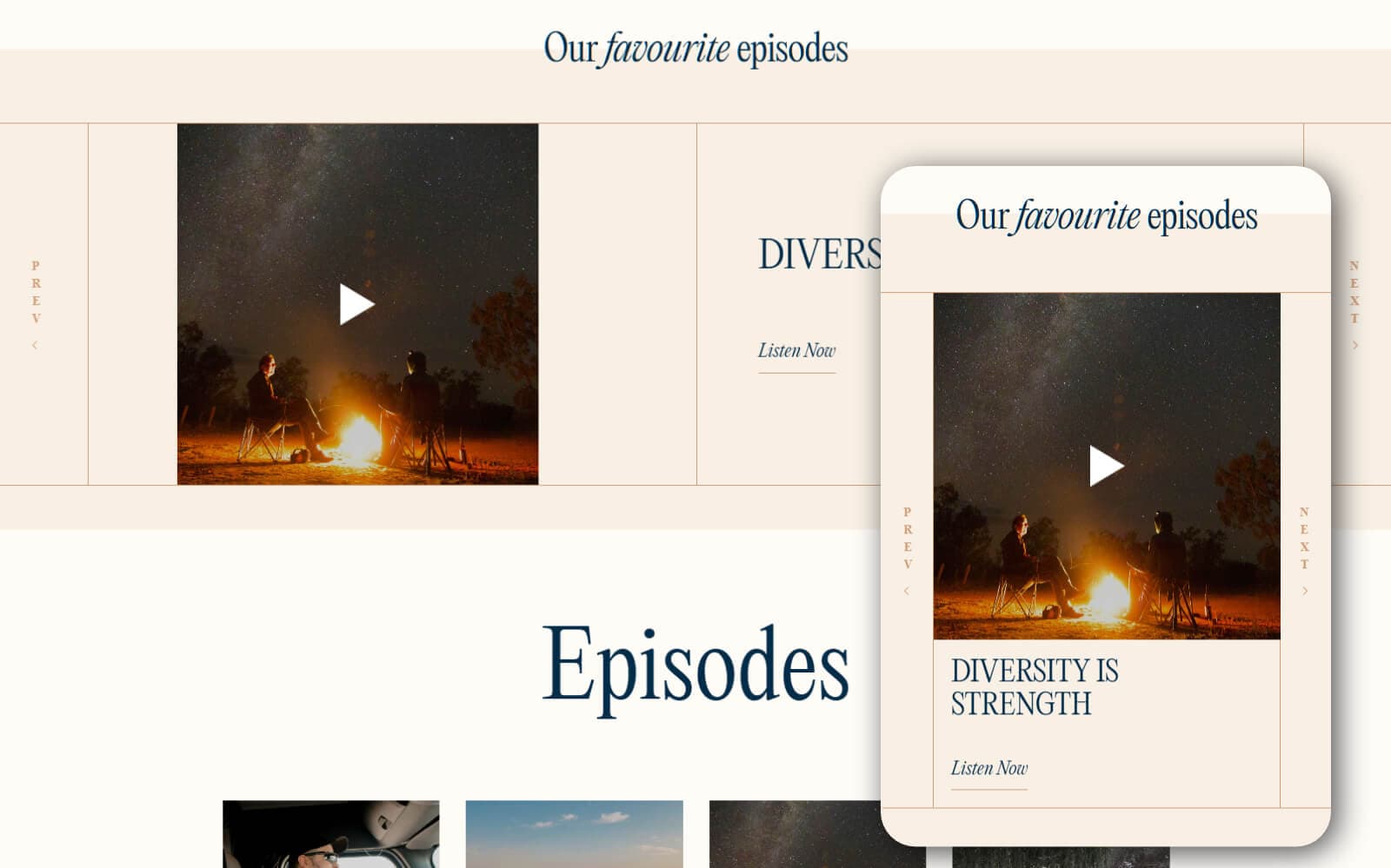 Responsive design and development that feels right at every size screenshot 1