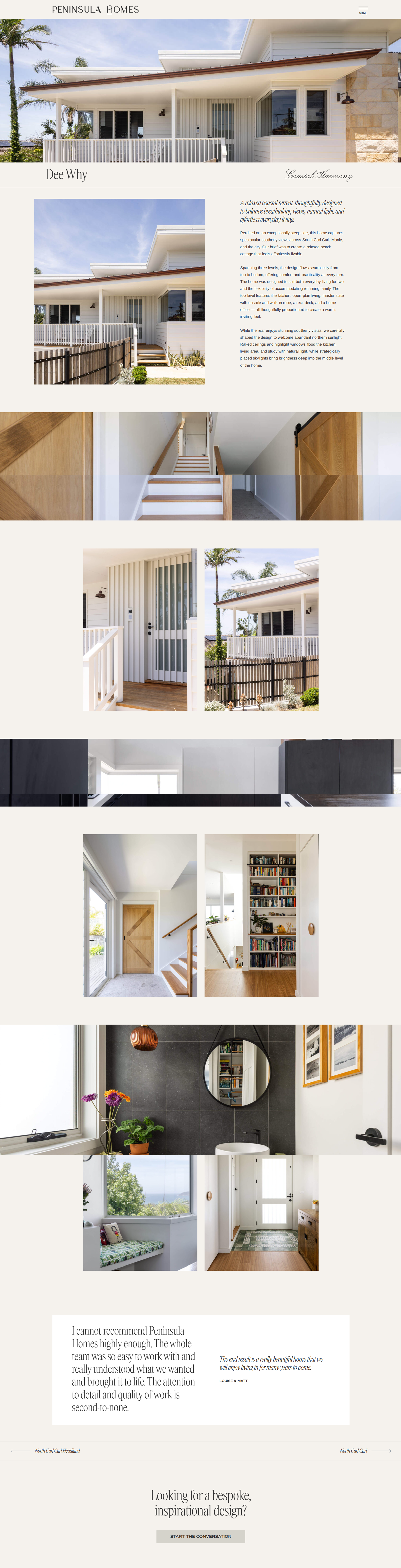 Project Pages That Put the Photography First screenshot 1